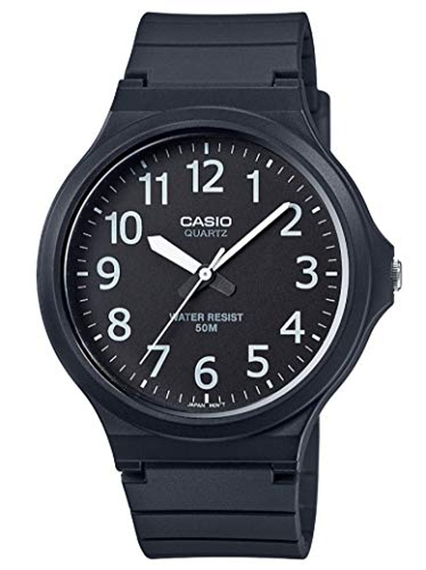 Fashion Casio Reloj Analógico para Hombre de Cuarzo con Correa en Plástico MW