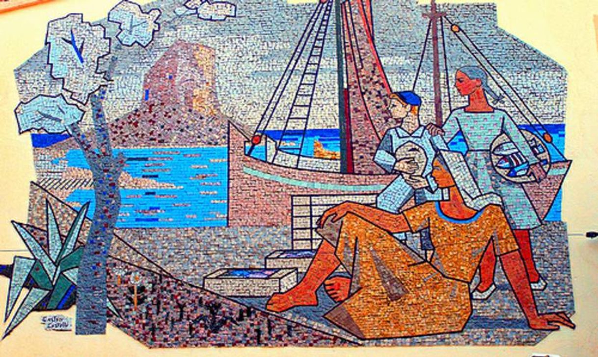 Lugares Mosaico Mural