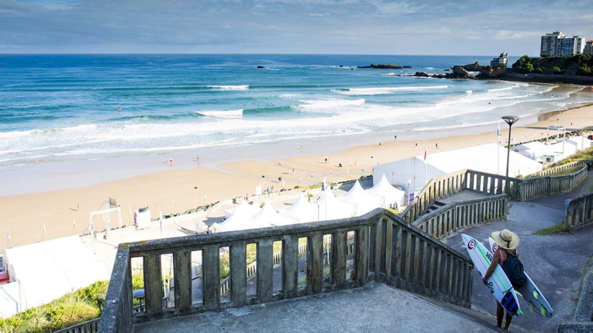 Lugar Plage de la Côte des Basques