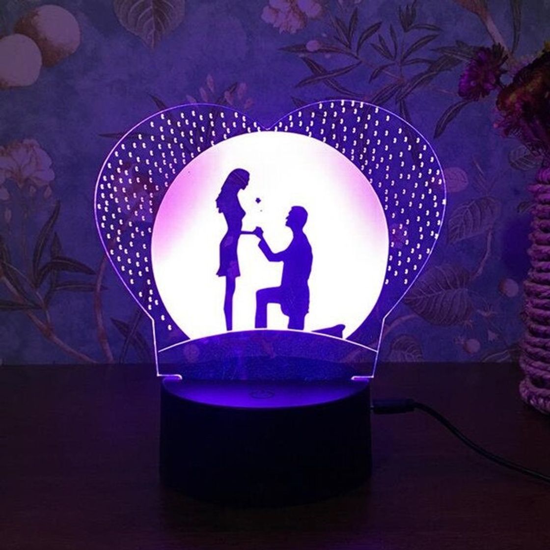 Social 3D luminária com foto ✨🥰