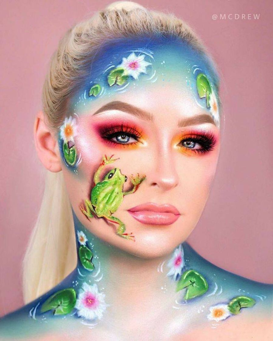 Moda Inspiração de maquiagem com sapinhos🐸💕