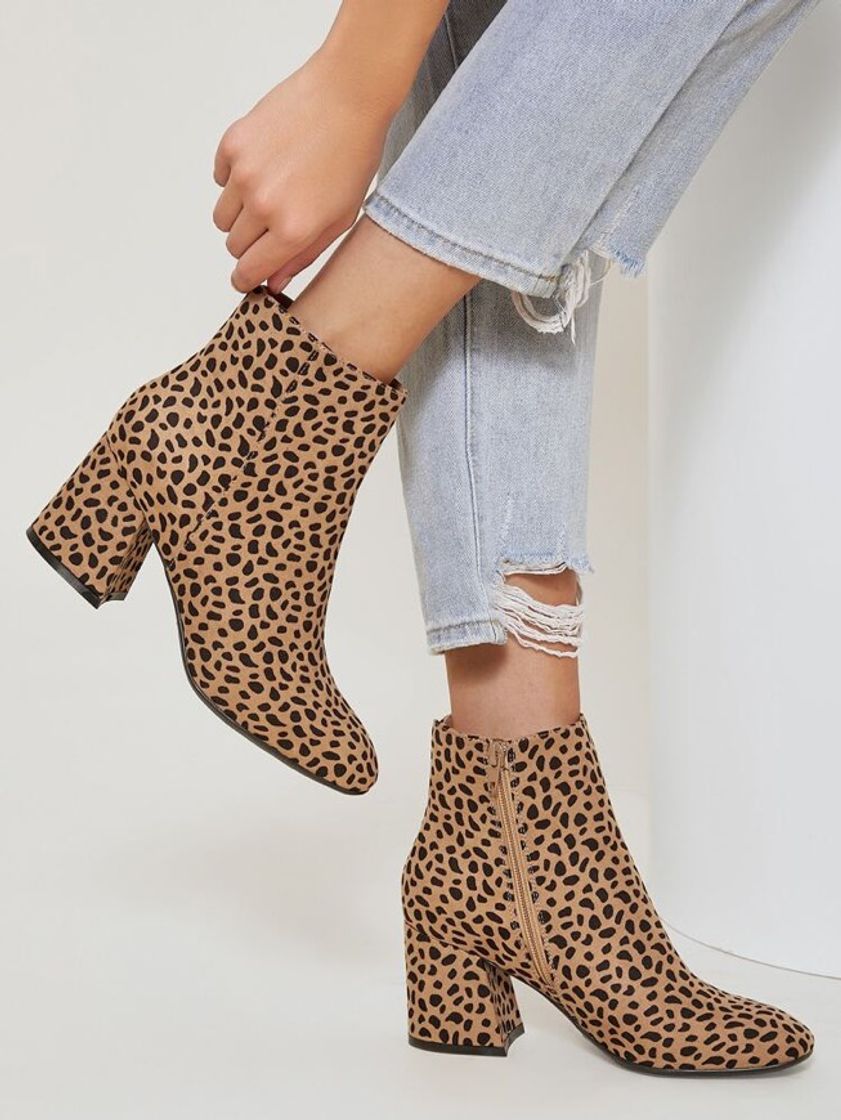 Social Bota com zíper lateral