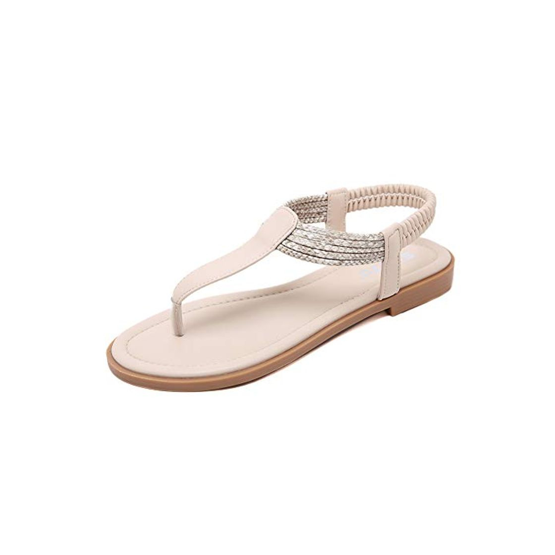 Fashion ZOEREA Sandalias Planas para Mujer Verano Bohemia Moda Comodidad Elegante Correa Tobillo