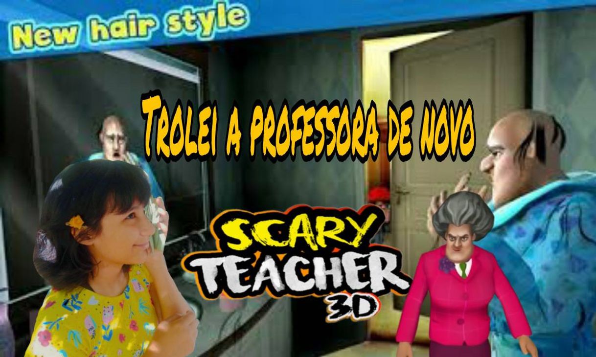 Moda Joguei de novo Scary teacher 3D - YouTube 