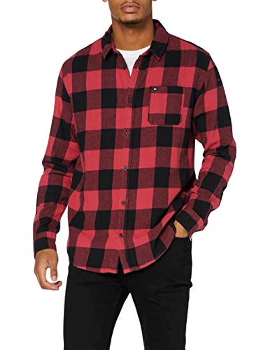 Moda Quiksilver Flannel Camisa De Manga Larga