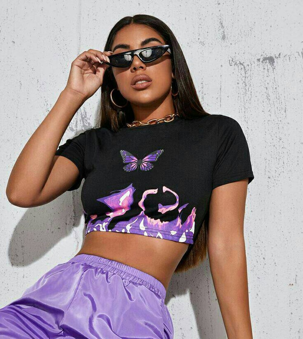 Chopped Butterfly Print