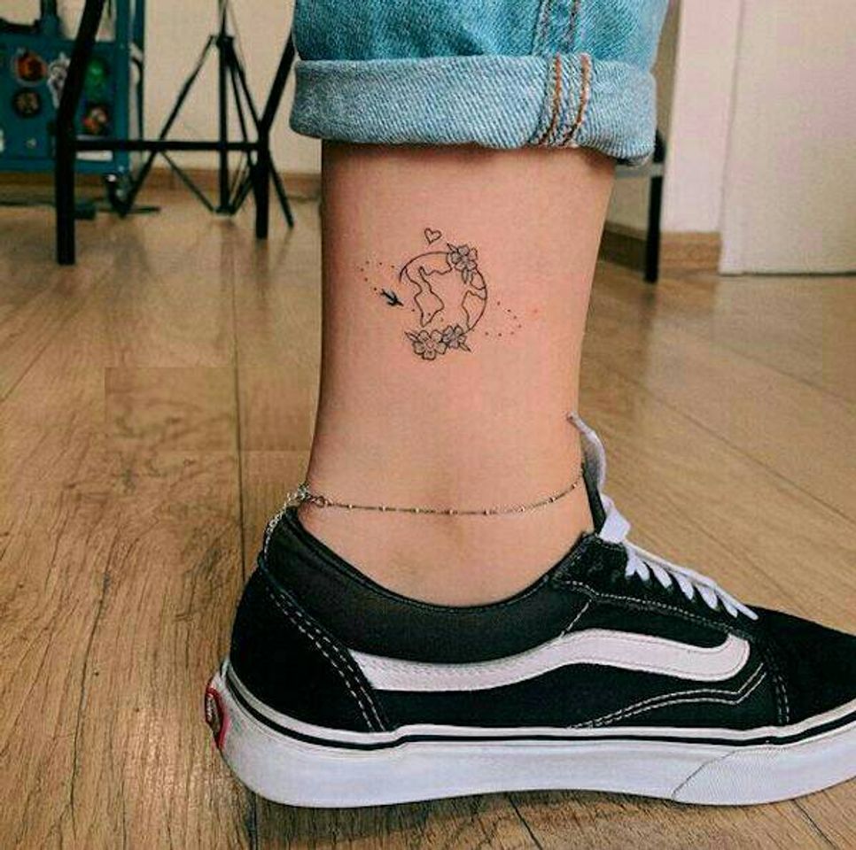 Moda minha primeira tattoo vai ser assim 🌎🛩️