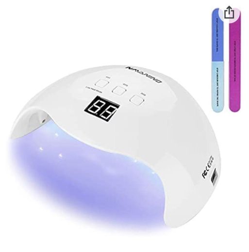 NAVANINO- Lámpara de uñas LED UV de 48 W