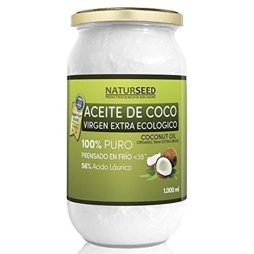 Aceite de coco virgen extra orgánico superior