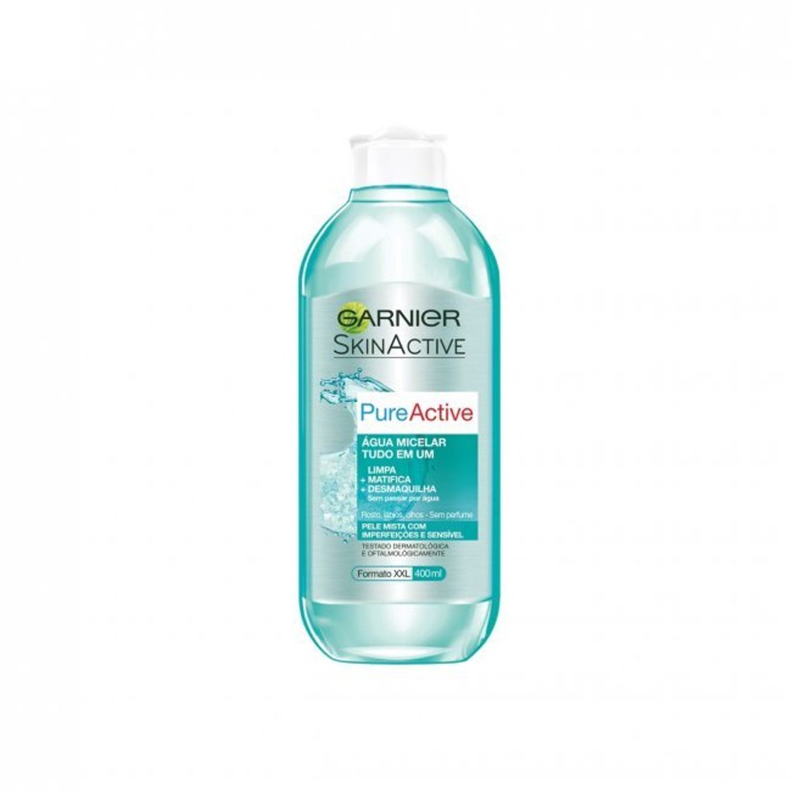 Fashion Garnier agua micelar Pure Active mixtas-grasas