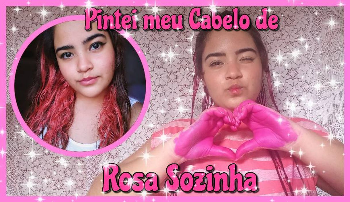 Moda Como Pintar o Cabelo de Rosa Sozinha