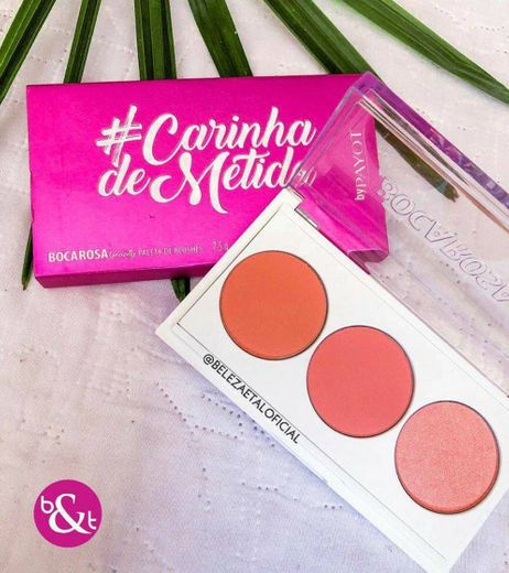 Paleta de blushes #carademetida Boca Rosa Beauty