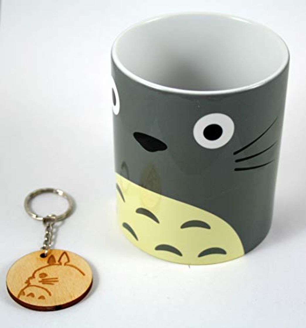 Product Taza y llavero Totoro cara