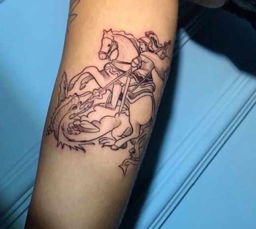 Tattoo São Jorge 