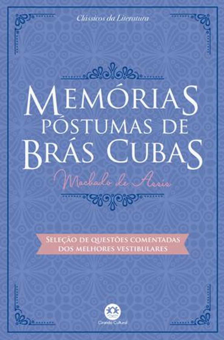 Book Memórias Póstumas de Brás Cubas