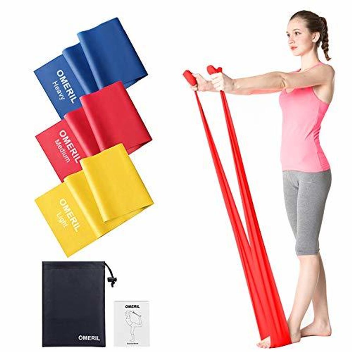 Social OMERIL Bandas Elasticas Fitness