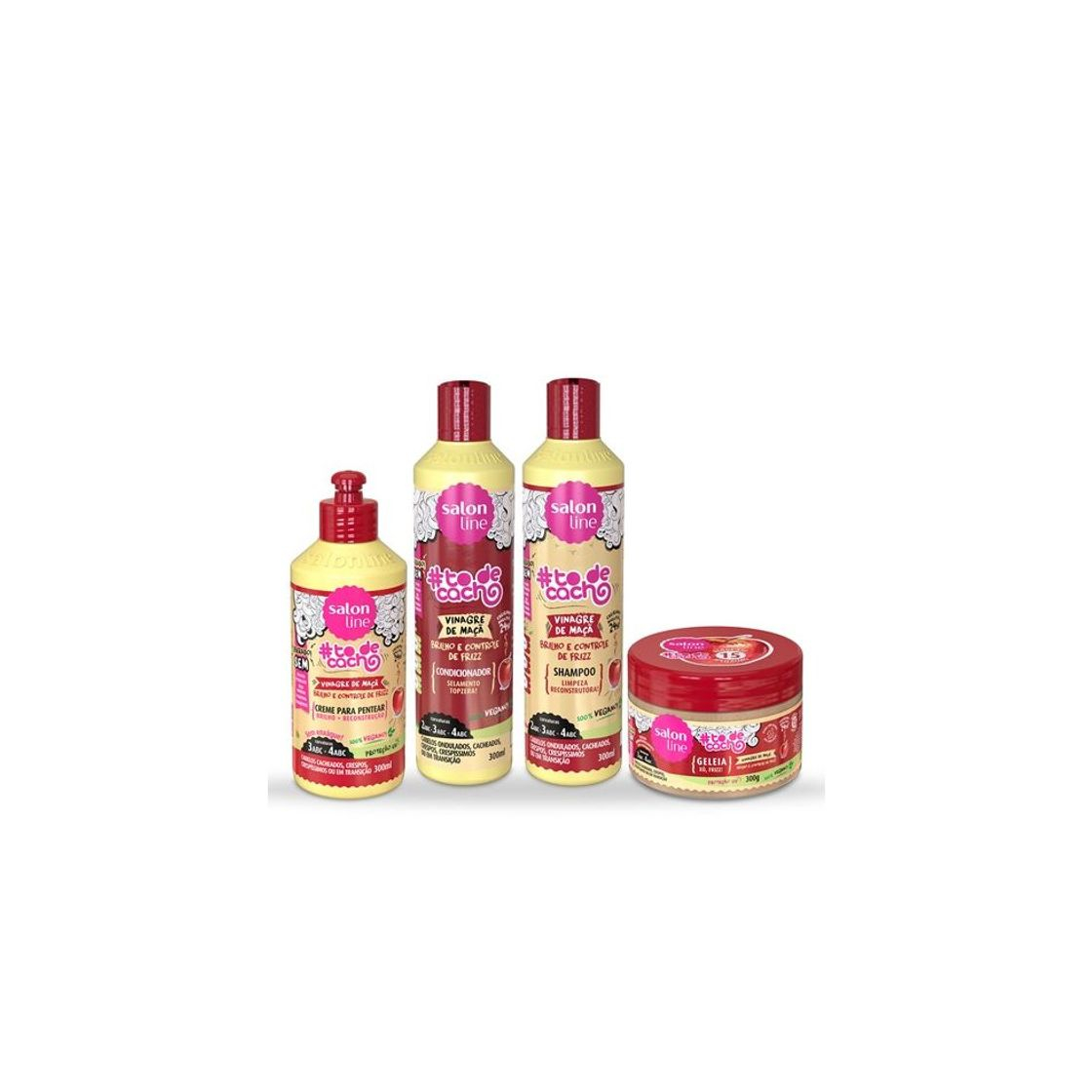 Product Kit vinagre de maçã cachos Salon line