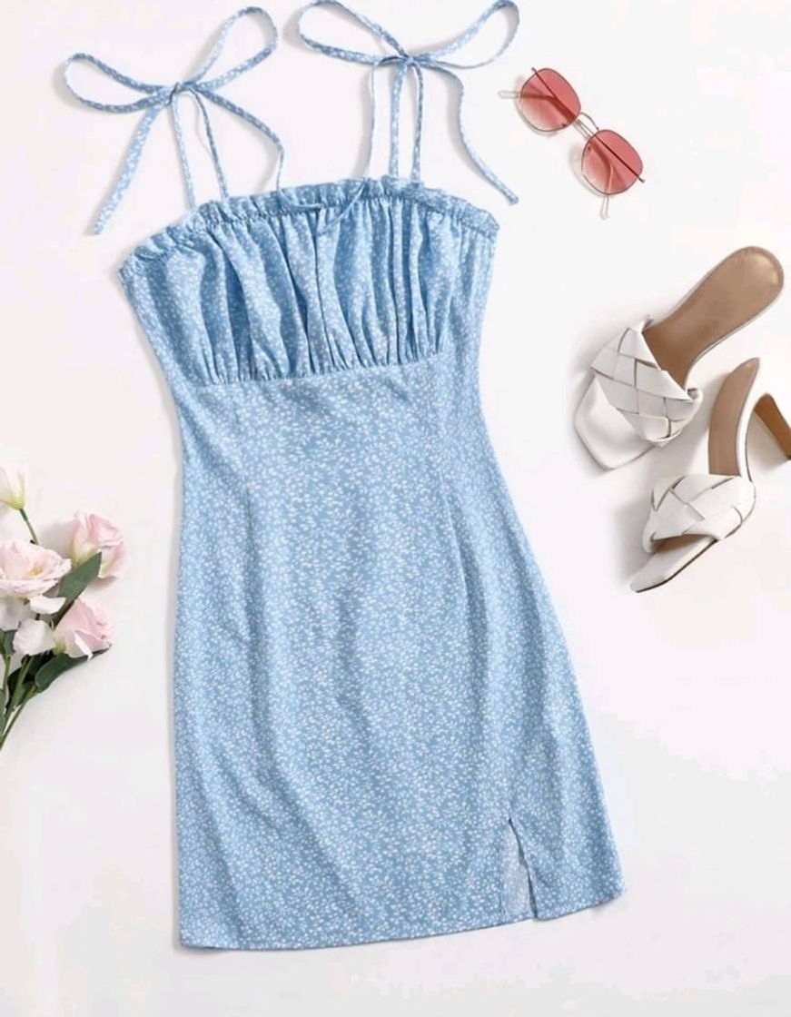 Moda Vestido azul 💙