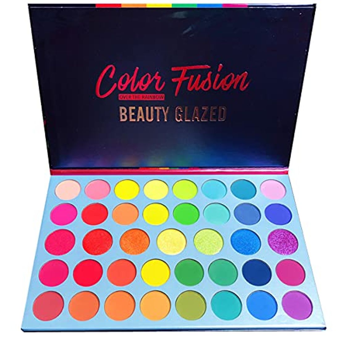 Social Beauty Glazed Paleta de polvo de sombra de ojos de 39 colores