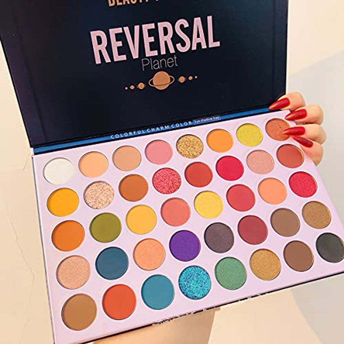 Products Beauty Glazed 40 Color Reversal Planet Paleta de sombras de ojos Maquillaje