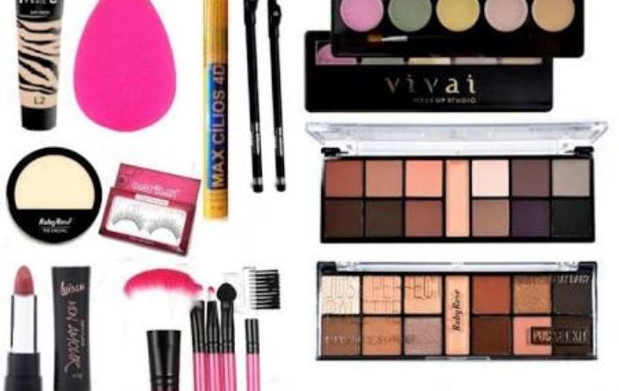 Social Kit de maquiagem