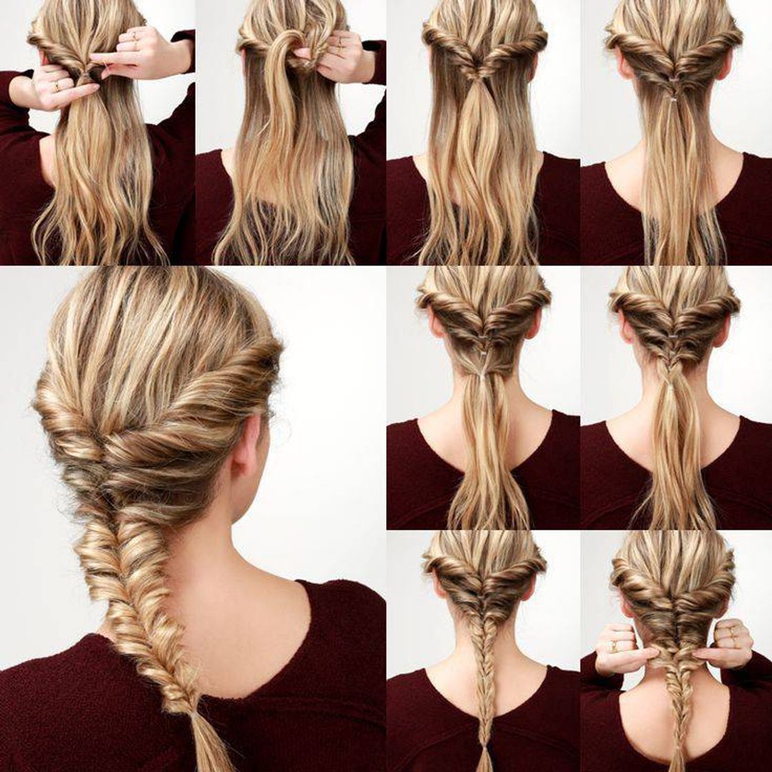 Moda Penteado simples