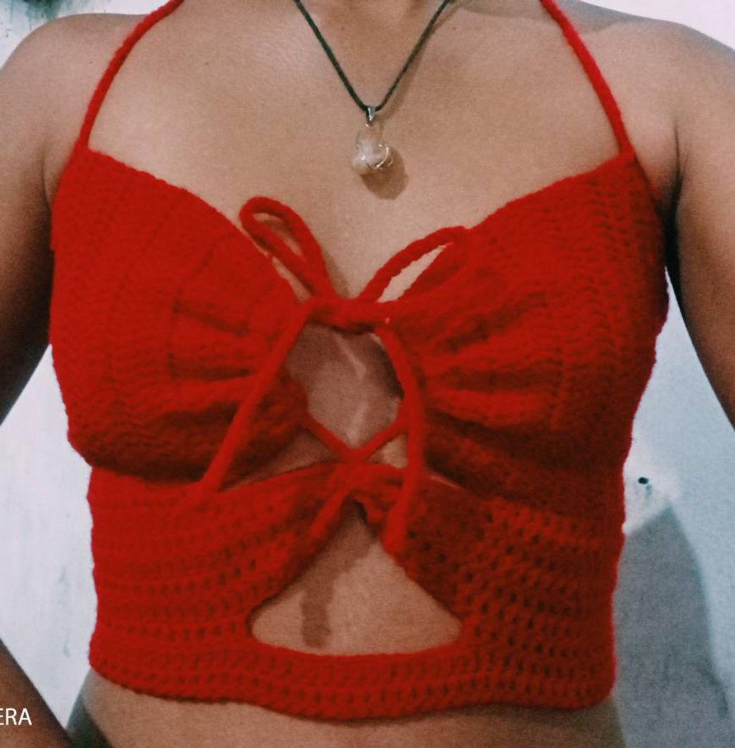 Moda Cropped de crochê frente única ♥️ Tutorial completo