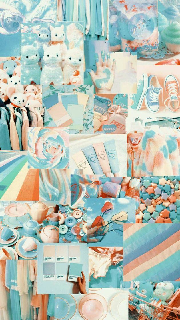 Social Cores pastéis 