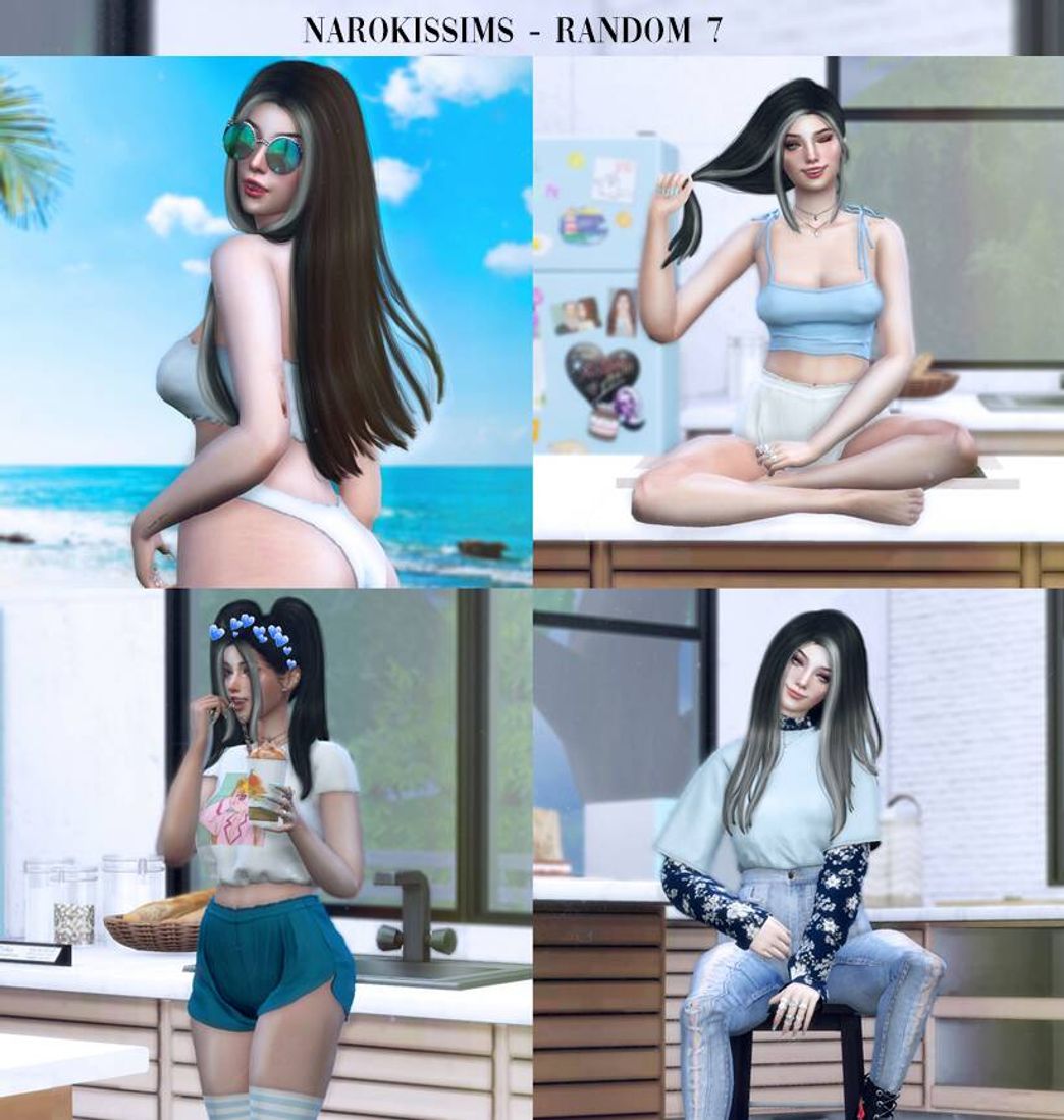 Fashion Pack de Poses - TS4