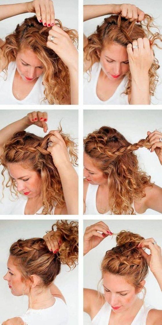 Moda Passo a passo penteado 