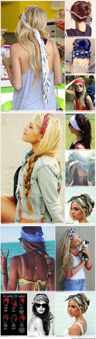 Fashion Estilo com bandanas