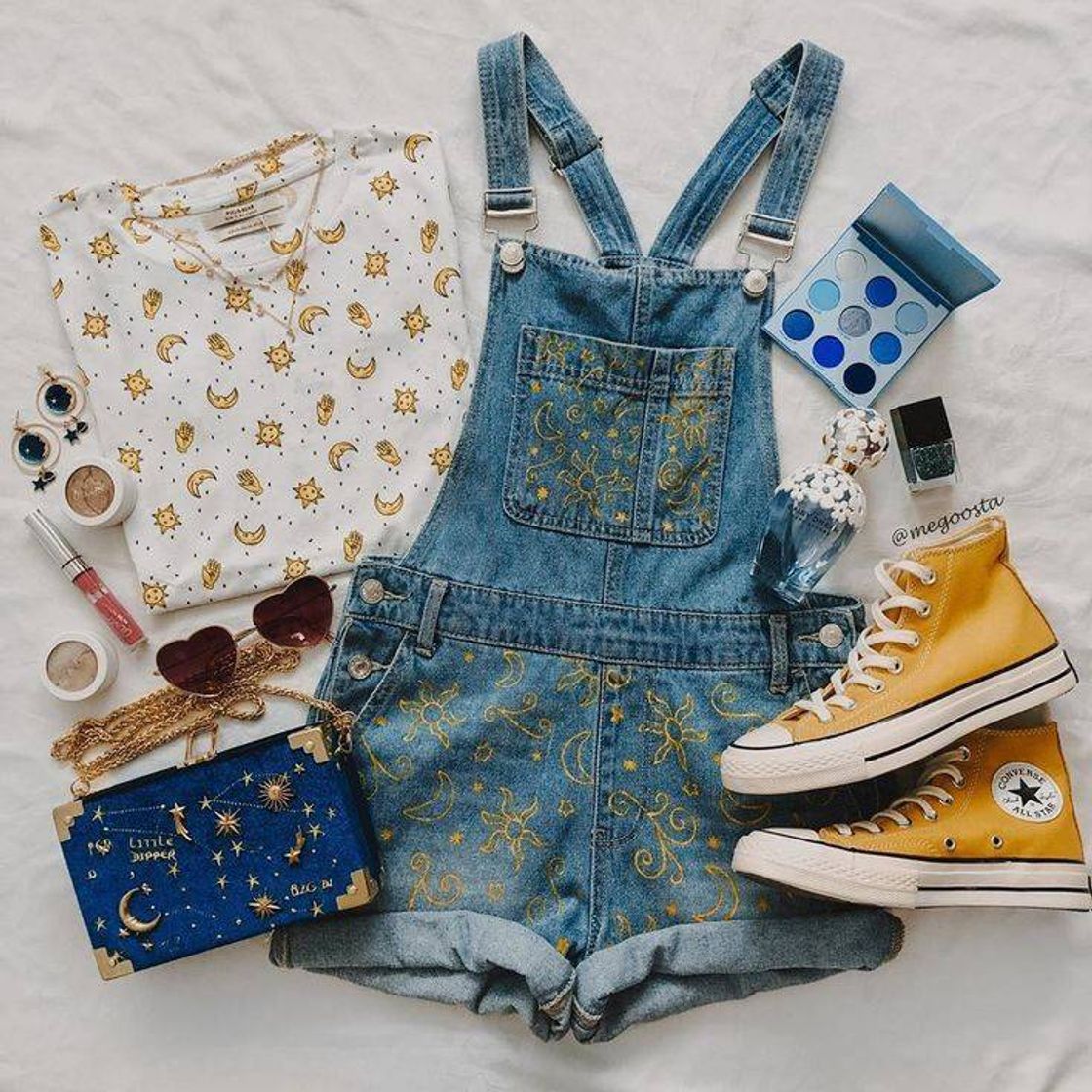 Moda Look 🔵🟡