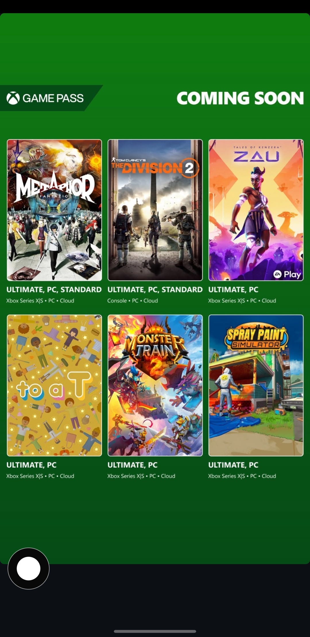Jogo Gamepass