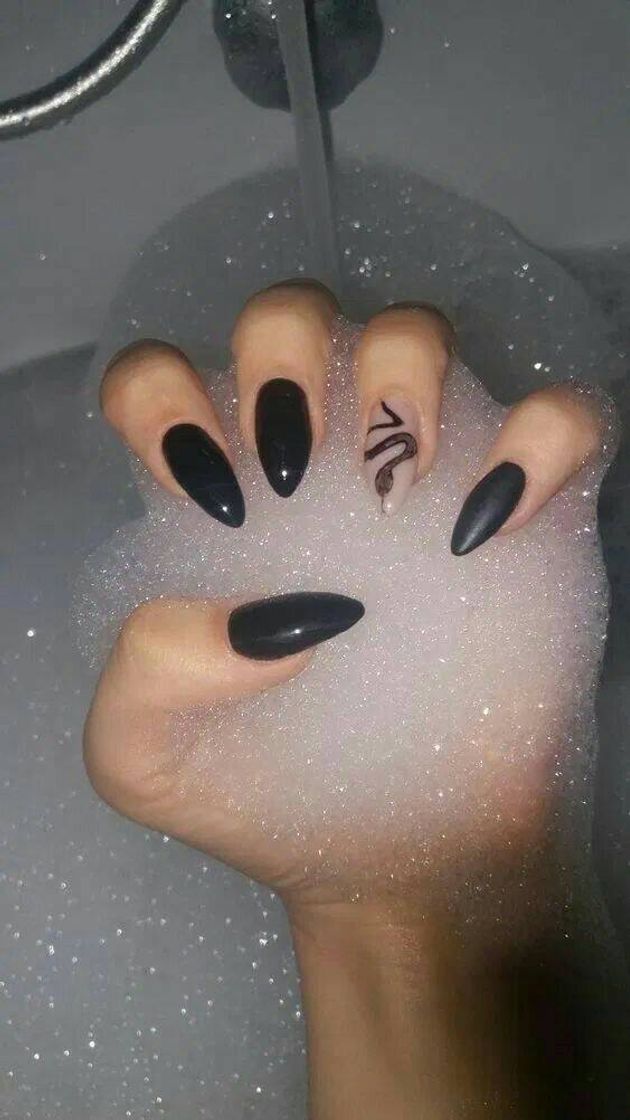 Fashion Nails Black snake 