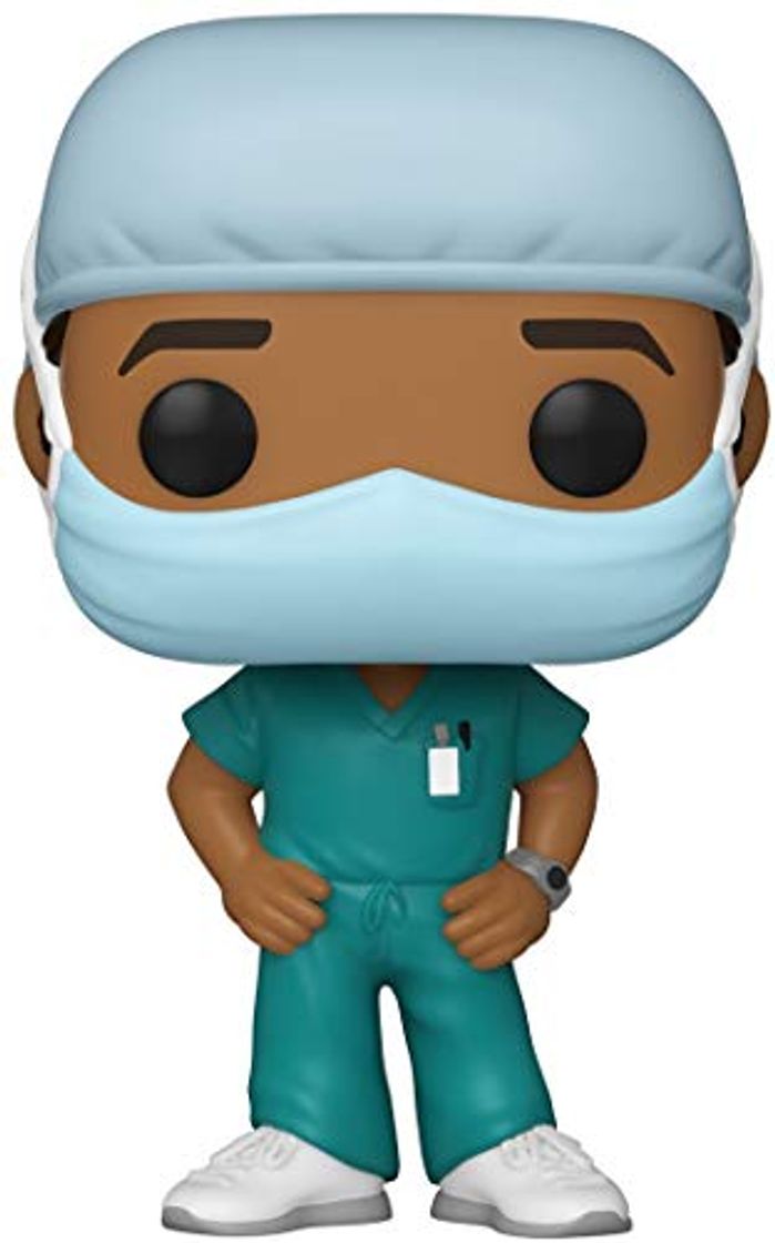 Product Funko- Pop Heroes: Front Line Worker-Male #2 Figura Coleccionable, Multicolor