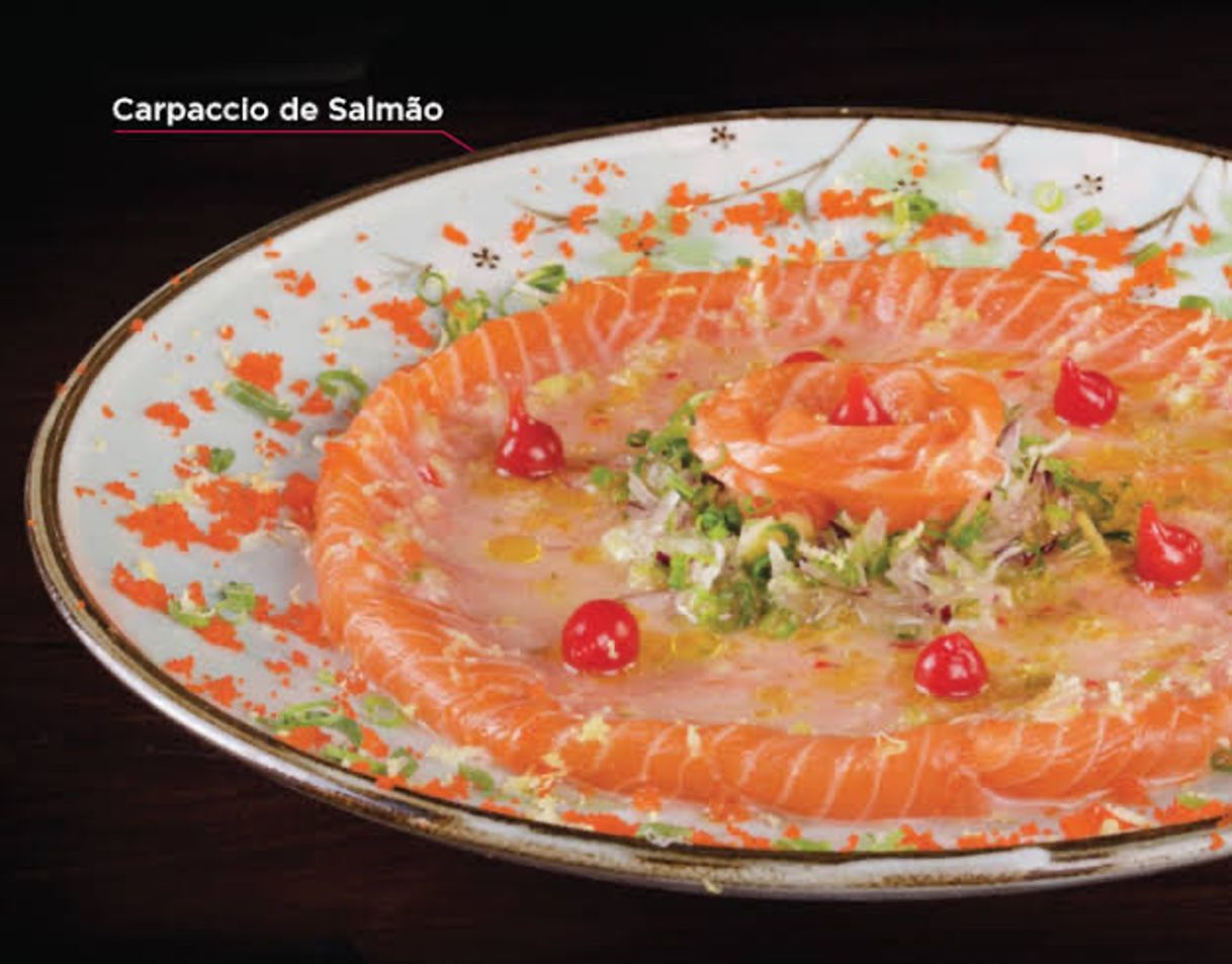 Moda Carpaccio de salmão 