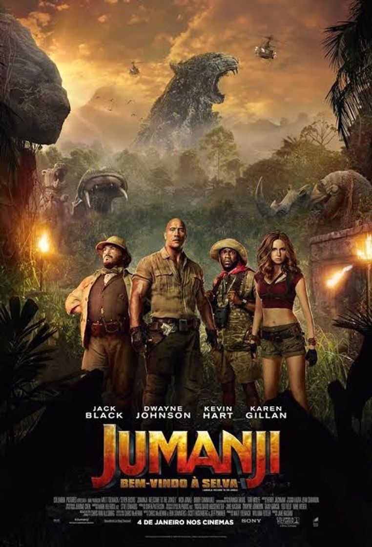 Película Jumanji: Bienvenidos a la jungla