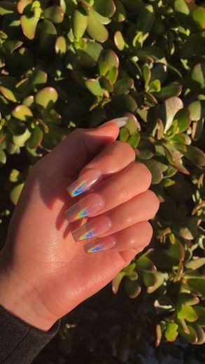 Holographic nails