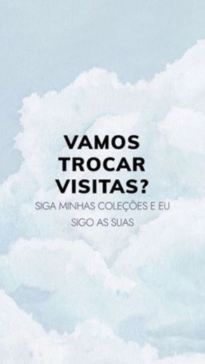 Vamos trocar visitas?