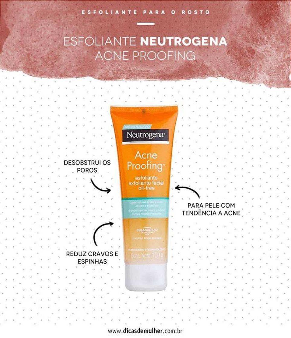 Moda Esfoliante acne proofing neutrogena