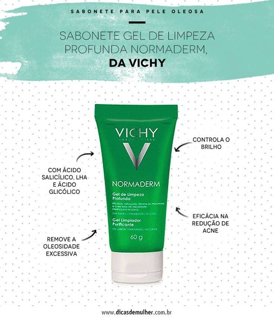 Moda Vichy Sabonete Gel de Limpeza Profunda Normaderm