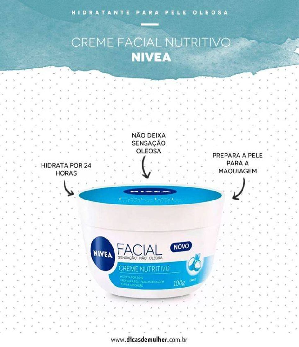 Fashion Creme Facial Nivea Nutritivo 