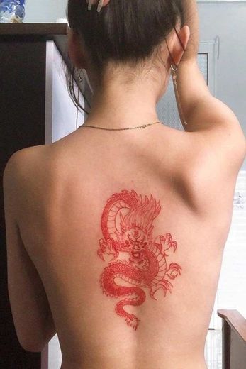 Red chinese Dragon 🐉