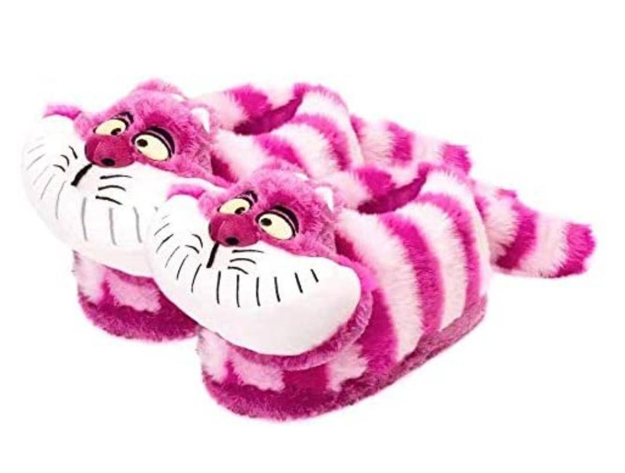 Moda Pantufa 3D Gato Risonho Disney