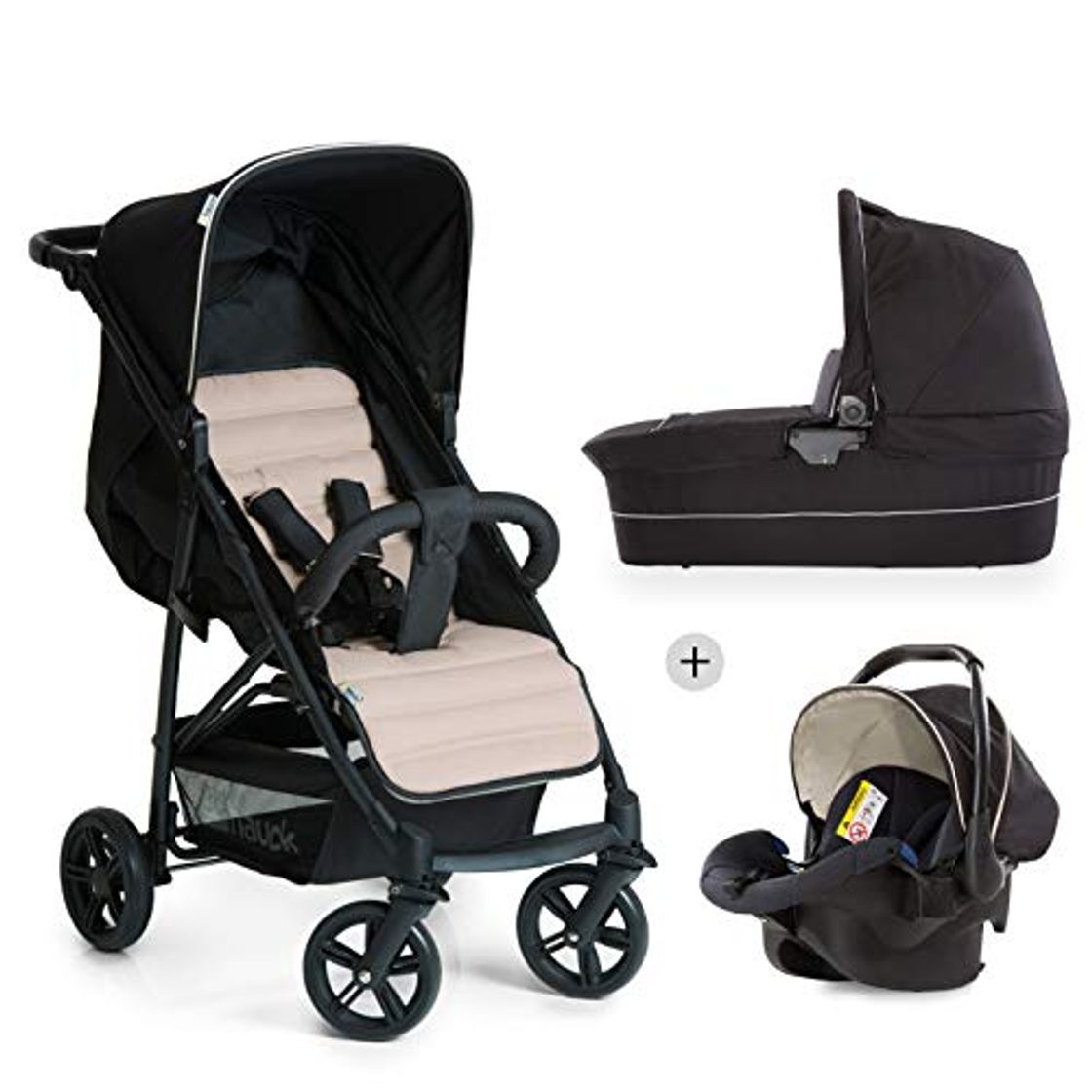 Productos Hauck Rapid 4 Plus Trio Set - 3 en 1 carrito de