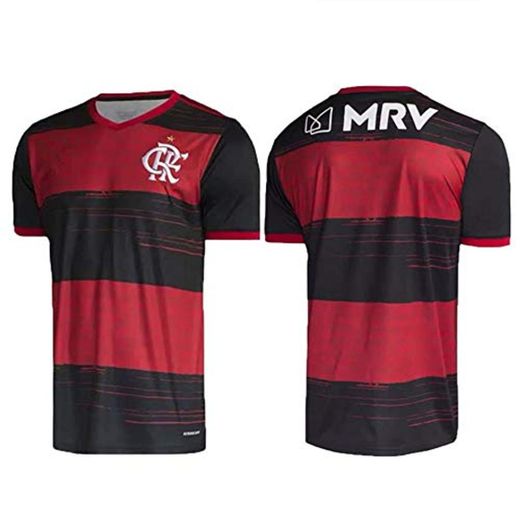 XQXC 20-21 Camisetas de fútbol Flamengo para Hombre, Conjunto de Camiseta de