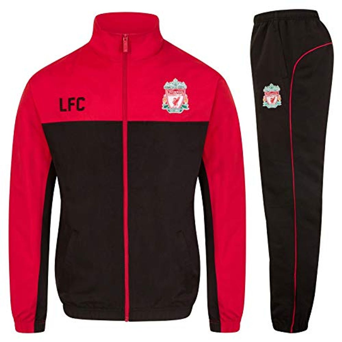 Moda Liverpool F.C. - Juego de chaqueta y pantalones de chándal para hombre