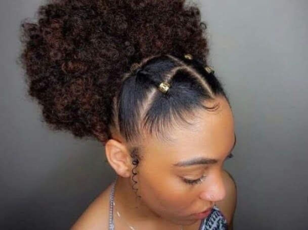 Moda Opção de penteado preso