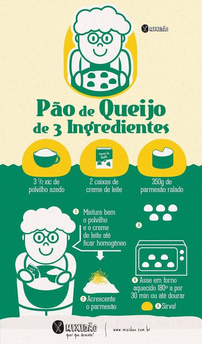 Moda Quem não gosta de um bom pão de queijo 😋