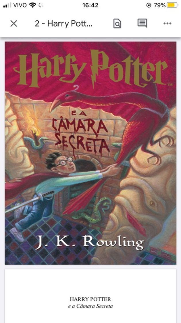 Libro HARRY POTTER Y LA CAMARA SECRETA (Ilustrado)